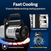 Échangeur de chaleur HVAC à tube à simple étage DR 3,5 CFM 1/4 HP 110V R134a/R12/R22/R502/R410a Pièces de chauffage de climatisation automobile Construction métallique 1