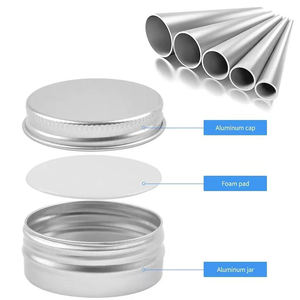5g, 10g, 20g, 25g, 30g, 50g, 80g: Exquisitos Frascos Cosméticos de Aluminio, Frascos para Lápiz Labial, Lujosos Frascos para Velas Dorados con <span class=keywords><strong>Tapas.</strong></span> - Product Image 3