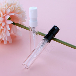 French Style 2ml Clear Glass Perfume Sample <b>Bottles</b> Cosmetic Glass Gift <b>Bottle</b> with Perfume Spray <b>Bottle</b> - Product Image 5