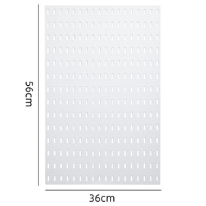 Supports de stockage d'affichage de mur de plaque de trou en plastique combinables pour des techniques d'injection de cuisine <span class=keywords><strong>porte</strong></span>-outils décoratifs - Product Image 6