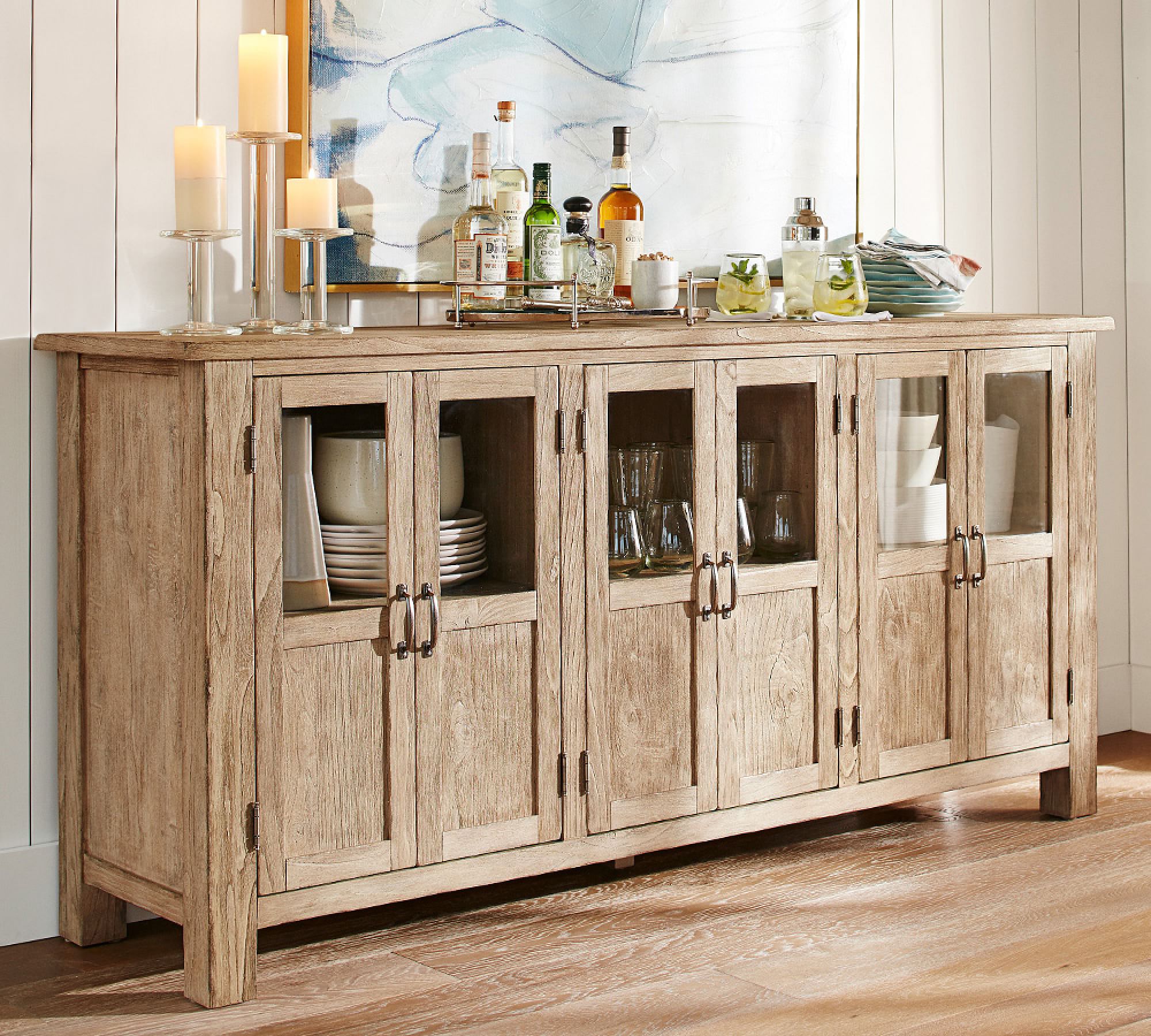 buffet cabinet wood modern luxury indoor furniture 75