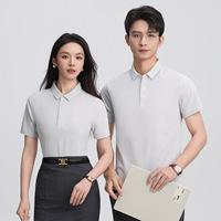 Kaos Polo Slim Fit Kerah Lapel Warna Solid Musim Panas, Bahan Fleece, Logo Custom, Kaos Promosi, Kaos Kumpulan Budaya