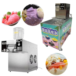 Machine à glace pilée coréenne personnalisée haute productivité pour usage commercial, machine à glace pilée Bingsu, congélateur à blocs de neige 220V/110V - Product Image 2