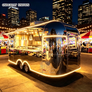 Professional Food Truck High Capacity Concession Steak Grill <b>BBQ</b> Trailer - Product Image 3