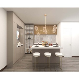 BALOM 2022 Nouveau design de cuisine moderne avec quincaillerie importée - Product Image 1