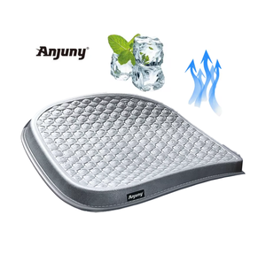 Coussin de siège épaissi Anjuny avec gel de soutien élastique amélioré, coussin de chaise rafraîchissant pour voiture, bureau, maison - Product Image 1