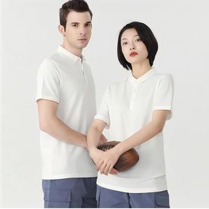 Nueva Camisa Polo de Manga Corta para Hombre, Estilo Casual de Negocios, Color Sólido con Diseño de Flor, Transpirable, Cómoda y Versátil para el Verano - Product Image 5