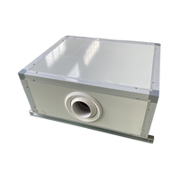 Système de refroidissement adiabatique intégré Refroidissement par eau pour une réfrigération et un échange de chaleur efficaces pour les unités de traitement d'air