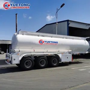 5000 Gallon Tanker Truck Liquid Nitrogen Tanker Carbon Steel Material Polyethylene Lined Semi Trailer