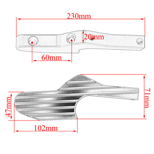 Mới hành khách chân <span class=keywords><strong>PEG</strong></span> phần mở rộng mở rộng footpeg cho vespa GT GTS gtv <span class=keywords><strong>60</strong></span> 125 200 250 300 300ie VESPA phụ kiện xe máy - Product Image 6
