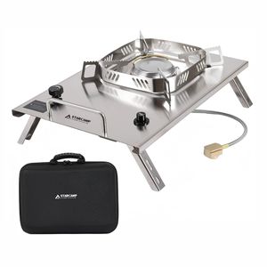 STARCAMP 4500W IGT便携式户外野营燃气灶不锈钢防风自动折叠丙烷丁烷燃料 - Product Image 3