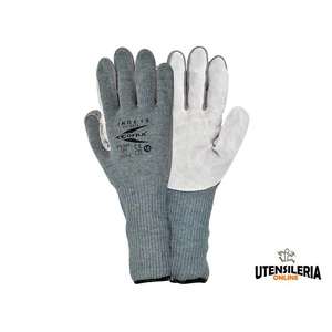 Guantes Cofra INOX 15 de piel, protección contra cortes II categoría (12 pares) - Product Image 4