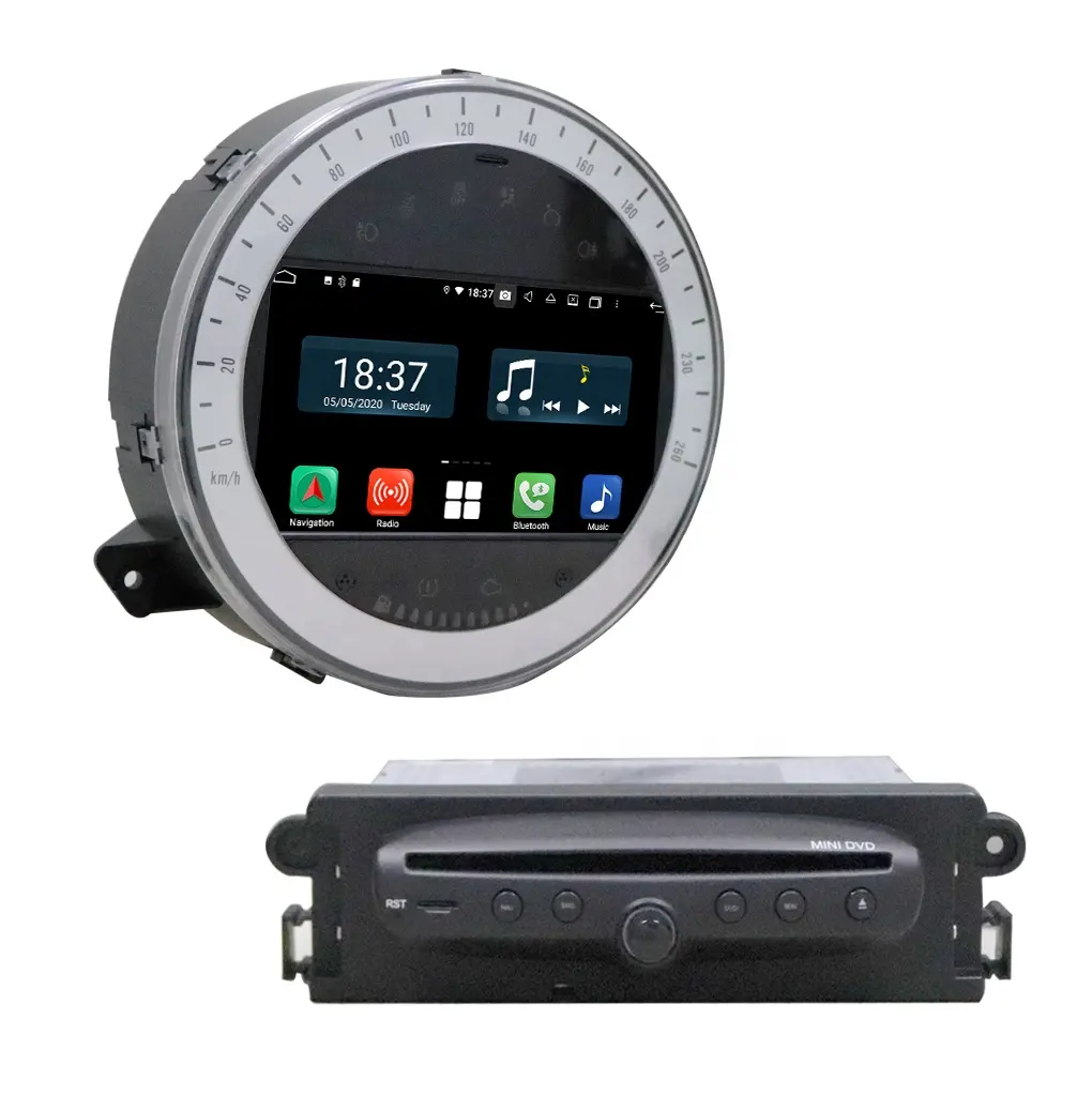 KLYDE KD-7110 Android 10.0 system PX5 4G 64G car dvd player car auto navigation multimedia for MINI COOPER 2006-2013