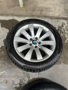 Jante de <span class=keywords><strong>roue</strong></span> d'origine démontée, sans déformation, sans fissure, pièces d'occasion <span class=keywords><strong>pour</strong></span> BMW F02 730 740 750 OE 36116777777 245/50R18 - Product Image 4