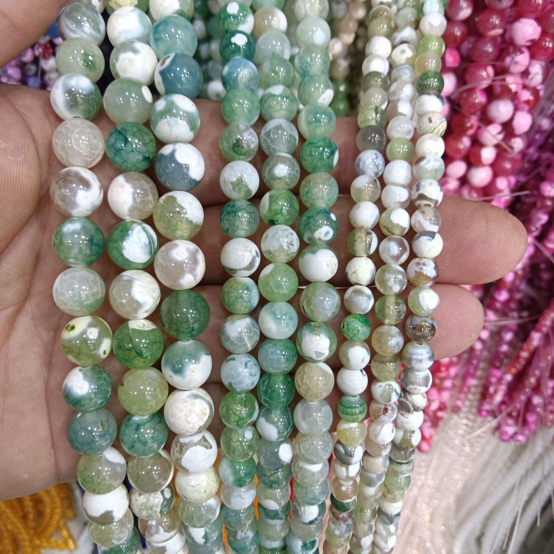 สีเขียว