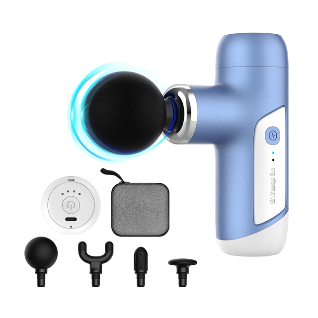 2024 Wholesale Factory Price Luxury Deep Tissue Professional Fascial Massage Gun Percussion Heated Portable Mini Massage Gun