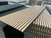 Panneaux muraux acoustiques modernes 3D en MDF avec noyau en PET, insonorisation ignifuge, qualité supérieure, montage encastré, usage domestique, garantie 5 ans