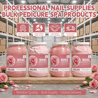 Kit de Pédicure Spa 4 Étapes en Gros pour Professionnels, Format Gallon, Ensemble Manucure Pédicure Professionnel, Service OEM Marque Privée