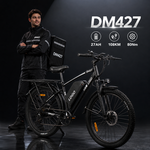 Vélo électrique en alliage d'aluminium pour livraison, 27,5 pouces, autonomie de 108 km, batterie grande capacité, E-MTB cargo avec moteur haute vitesse - Product Image 1