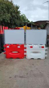 Barriera riempita d'acqua in HDPE barriera di sicurezza in plastica durevole - Product Image 4