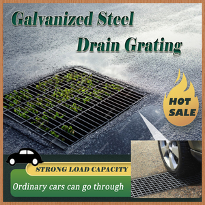 <span class=keywords><strong>Grille</strong></span> de drainage en acier galvanisé pour <span class=keywords><strong>extérieur</strong></span>, pour parking, allée de camions, lavage de voitures, drainage métallique, sol, gouttière - Product Image 4