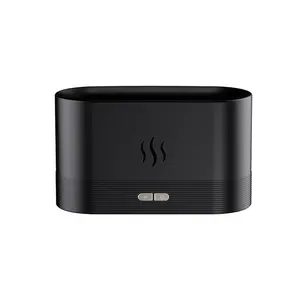 New USB Essential Oil Diffuser With Flame Aroma Diffusers Ultrasonic Air Humidifier Home Office Fragrance Sooth Sleep Atomize