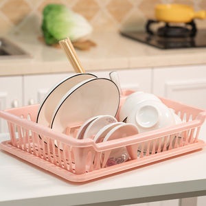 Organizador <span class=keywords><strong>de</strong></span> <span class=keywords><strong>platos</strong></span> <span class=keywords><strong>de</strong></span> plástico para cocina, <span class=keywords><strong>escurridor</strong></span> <span class=keywords><strong>de</strong></span> <span class=keywords><strong>platos</strong></span>, estante <span class=keywords><strong>de</strong></span> almacenamiento - Product Image 2