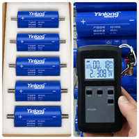 Sel Baterai Yinlong Altairnano LTO 2.3V 40Ah 45Ah 25000 Siklus -40 ° Pengisian Cepat C untuk Penyimpanan Energi Rel Transit Start Stop