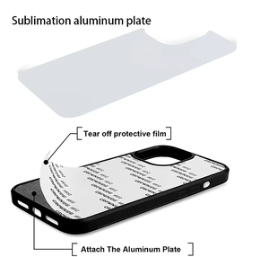2 trong <span class=keywords><strong>1</strong></span> cho Iphone 12 11 <span class=keywords><strong>x</strong></span> XR Pro Max thăng hoa rõ ràng mềm TPU in ấn rõ ràng điện thoại trường hợp TPU PC rãnh Bìa - Product Image 4