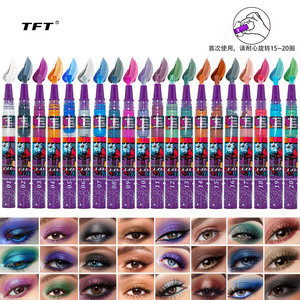 Stylo Fard à Paupières Liquide <span class=keywords><strong>Brillant</strong></span> TFT, Paillettes Nacrées, Éclaircissant, Longue Durée, Étanche, Haute Brillance, 20 Couleurs - Product Image 2