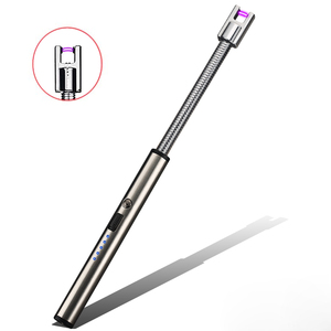 Chất Lượng Cao Ánh Sáng Hút Thuốc Phụ Kiện Giá Rẻ Biểu Tượng Tùy Chỉnh Nhẹ Hơn Windproof Hồ Quang Điện Tử USB Nhẹ Hơn <span class=keywords><strong>Flameless</strong></span> Nhà Bếp Kim Loại - Product Image 6