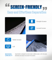 Fil de séparation diamanté haute dureté FORWARD 0,025-0,06 mm pour écran LCD, idéal pour la réparation d'écrans de téléphones mobiles incurvés et droits