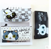 Multifonction mignon étudiant kawaii dessin animé grande capacité école enfants pochette boîte à crayons gelée gel crayon sac