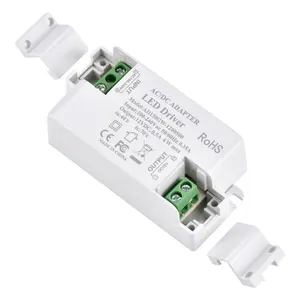 6W conduziu o motorista 12V0.5A 12V1.5A 3000mA 100-240V 0.35A fontes de alimentação & o adaptador conduziram o motorista Certificados FCC/CE/RoHS