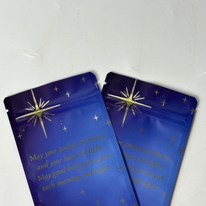 Digital Printing Zip Lock Pouch Candy <b>Sweet</b> Treats Resealable with Metallic Effect Smell Proof <b>Packaging</b> Bag - Product Image 6