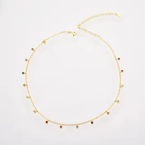 Daween collana di pietra arcobaleno - Product Image 2