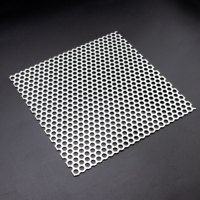 Láminas Metálicas Perforadas de Acero Inoxidable y Aleación de Aluminio de Primera Calidad, Orificios Cuadrados, Hexagonales y Oblongos, Filtración Industrial
