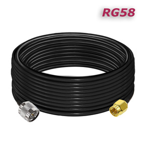 RF同軸ケーブルRG58 LMR240 LMR300 LMR400 3G 4G 5G <span class=keywords><strong>N</strong></span>オス-<span class=keywords><strong>SMA</strong></span>オスコネクタモバイル信号ブースター用WiFiルータアンテナ - Product Image 2