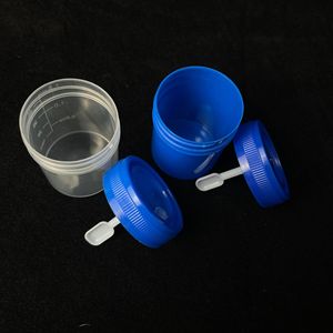 Vaso de muestra Wei Hong de 30-40 ml con tapa de rosca y cuchara para uso desechable - Product Image 3
