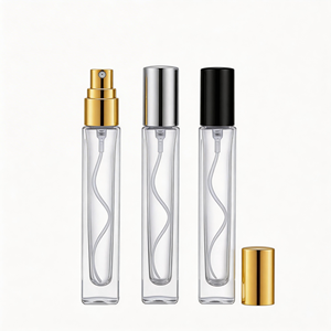 Flacon de <span class=keywords><strong>parfum</strong></span> en verre transparent de luxe de 10 ml avec bouchons métalliques de précision - Product Image 5