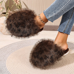 Pantofole da Donna in Cotone <span class=keywords><strong>per</strong></span> Autunno e Inverno, Casual con Stampa Leopardata e Riccio di <span class=keywords><strong>Mare</strong></span>, Calde e Morbide <span class=keywords><strong>per</strong></span> Interni - Product Image 3