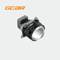 Faro Delantero con Lente de Proyector Bi-LED de 65W, Doble Reflector de Prisma TIR de 3 Pulgadas, GCAR 2026 Nuevo R6 MAX, Disponible para Todo Clima, para Automóvil