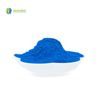 Phycocyanine en vrac au meilleur prix, pure E3 E6 E18 E25 E30 E40, poudre de spiruline bleue, colorant alimentaire, extrait de phycocyanine