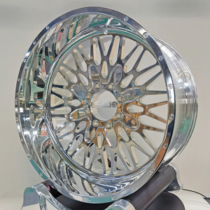 Jantes en alliage d'aluminium forgé sur mesure American Force JTX 26*12 26*14 26*16 avec enjoliveurs flottants pour roue unique - Product Image 1