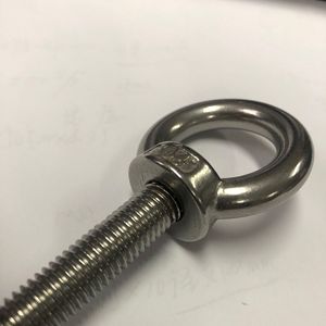 Stainless Steel Extended Eye Bolt M10 70mm 100mm Long Shaft With <b>Ring</b> For General Use - Product Image 4