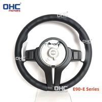 Volant en cuir M Sport pour BMW E90 E91 E92 E93 E70/E71/E72/E53/E89/E84/E81/E87/E82/E88 – Mise à niveau de l'ancien au nouveau – EN STOCK UE