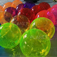 Grande boule transparente décorative de sphères boule de PVC boule claire gonflable pour la décoration de partie