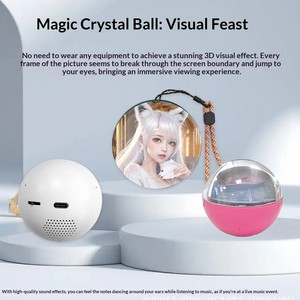 <span class=keywords><strong>Bola</strong></span> <span class=keywords><strong>de</strong></span> <span class=keywords><strong>Cristal</strong></span> <span class=keywords><strong>Mágica</strong></span> Electrónica Personalizada y Creativa, Lámpara <span class=keywords><strong>de</strong></span> Bolas 3D con Memoria, Luz Personalizada con Video, Memoria <span class=keywords><strong>de</strong></span> 4 GB - Product Image 5