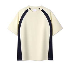 T-shirt pour homme 2024 unisexe 100% coton tissé, coupe régulière, poids lourd, streetwear, impression numérique de haute qualité, personnalisé - Product Image 5