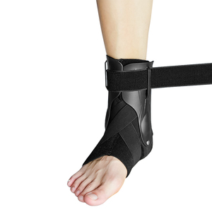 Support de cheville de <span class=keywords><strong>sport</strong></span> réglable, matériau épais pour prévenir les entorses, support de cheville de haute qualité, protection professionnelle, respirant - Product Image 4